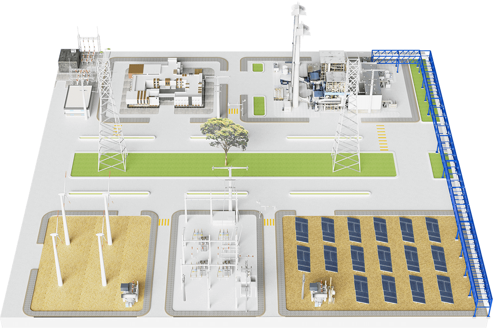 Electricity simulation preview